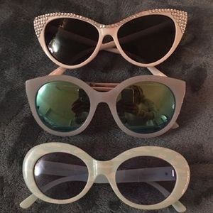 Trio of sunglasses